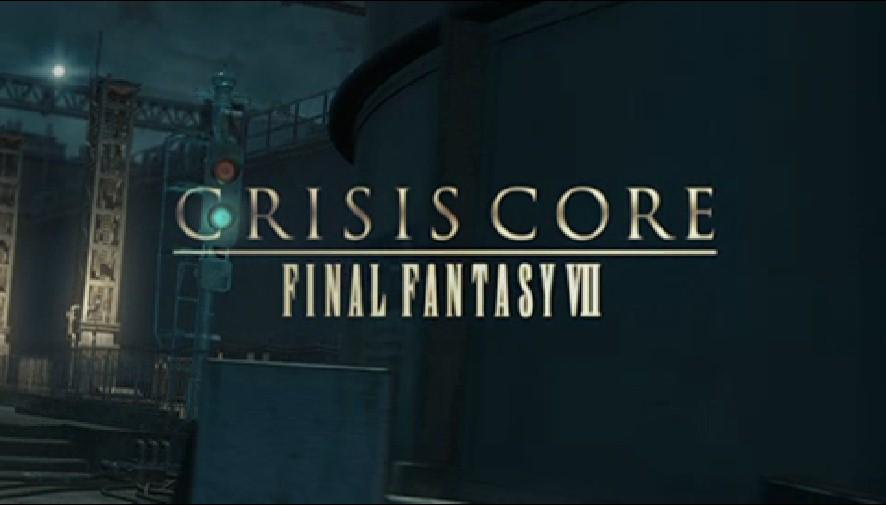 Crisis Core: Final Fantasy VII Title Screen